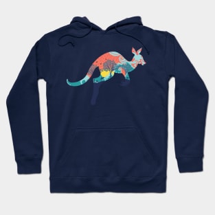 Landscape with kangaroo Hoodie